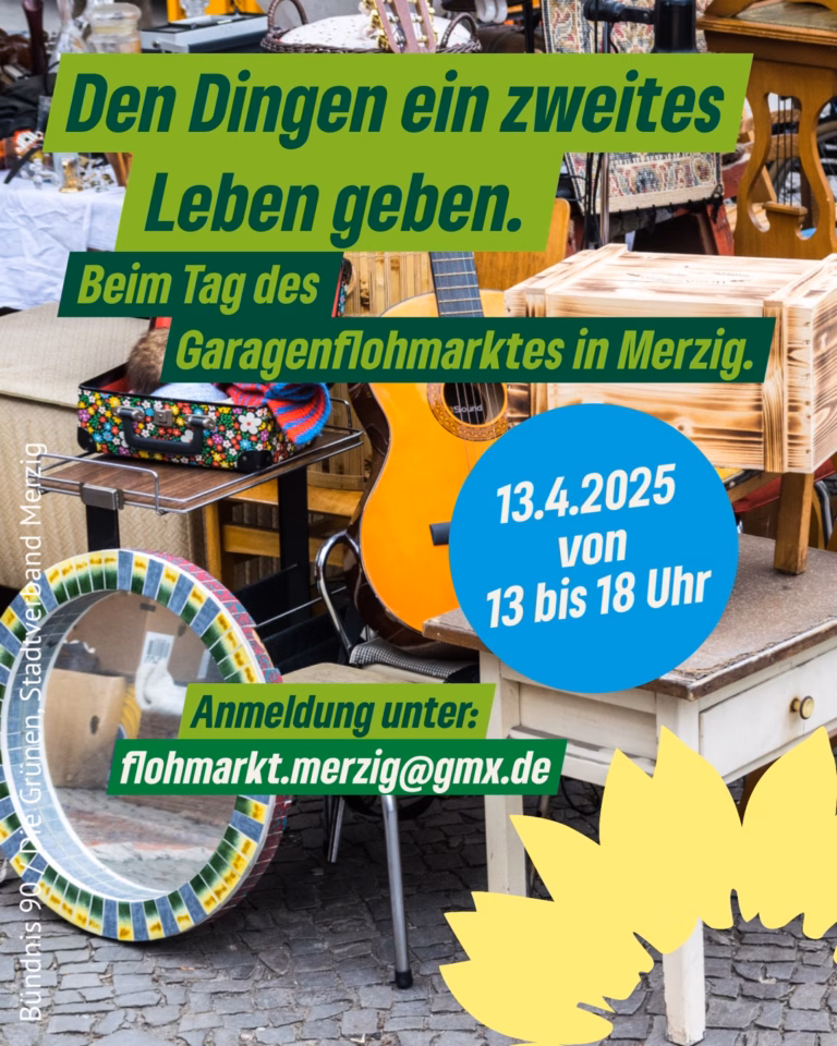 Tag des Garagenflohmarkts in Merzig