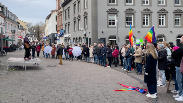 Klares Zeichen gegen Rechts