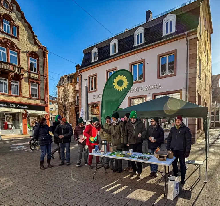 Wahlkampf-Stand Nr.3